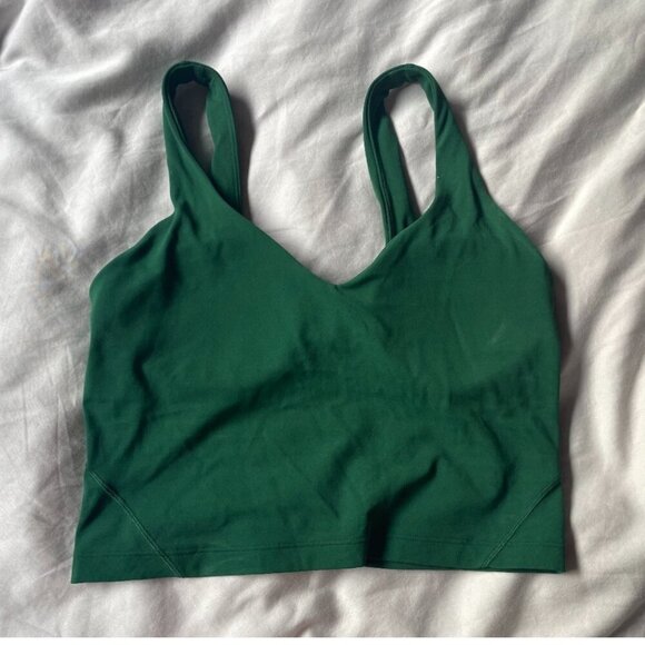 Lululemon Align Set - High-Rise Pant 25" & Tank Top Everglade Green - Picture 7 of 12